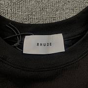 RHUDE black t - 3