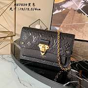 1ouis Vu1tton   Vavin Bag M67839 Black 19CM  - 1