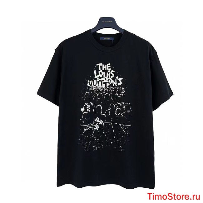 1ouis Vu1tton tee black  - 1