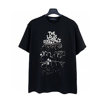 1ouis Vu1tton tee black 