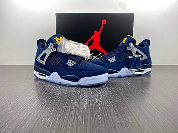  Air Jordan 4 Retro 'Michigan Wolverines' PE AJ4-1036660 
