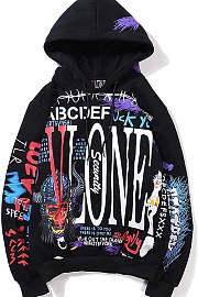 VLONE ABCD HOODIE balck  - 1