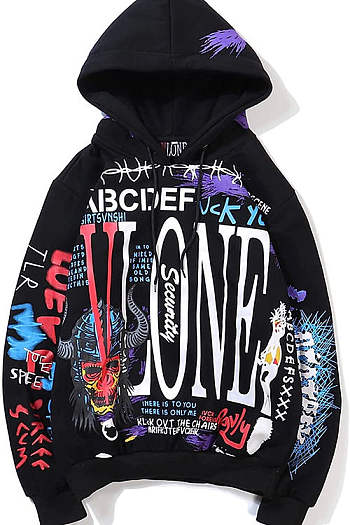 VLONE ABCD HOODIE balck 