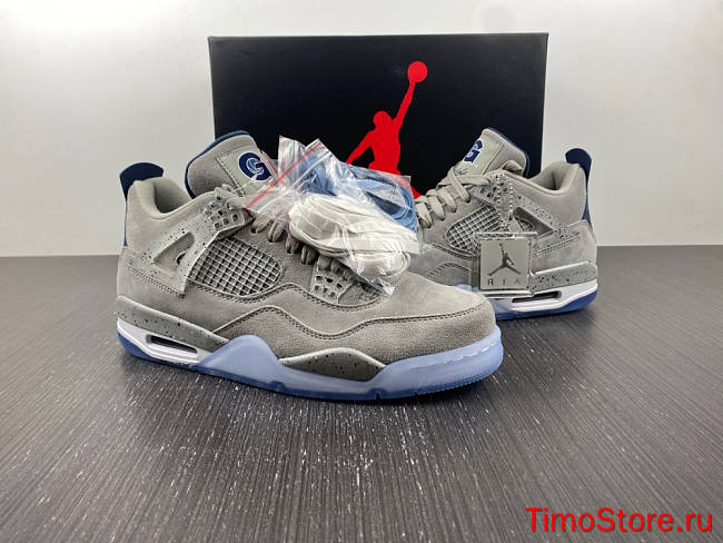 Air Jordan 4 Retro 'Georgetown' PE  AJ4-1043505 - 1