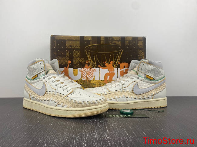 Union x Air Jordan 1 High “Woven”UN  FD2565-100 - 1