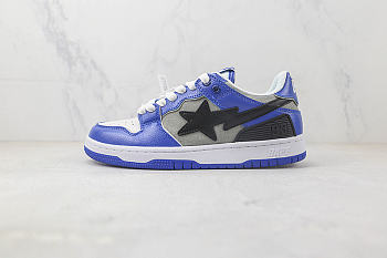 BAPE STA LOW BLUE/BLACK/GREY-WHITE