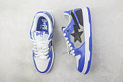 BAPE STA LOW BLUE/BLACK/GREY-WHITE - 2