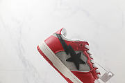 BAPE STA LOW RED/BLACK/GREY-WHITE - 4