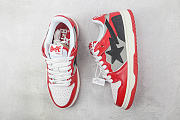 BAPE STA LOW RED/BLACK/GREY-WHITE - 2