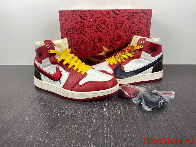 Teyana Taylor x Air Jordan 1 Zoom CMFT 2 “A Rose From Harlem” FJ0604-601 - 1