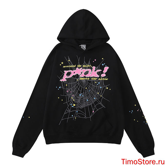 Spider Worldwide black hoodie - 1