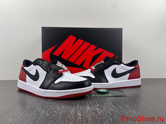 Air Jordan 1 Low OG “Black Toe”  CZ0790-106  - 1