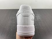 Travis Scott x Nike Air Force 1 '07 'Triple White' CW2288-111  - 4