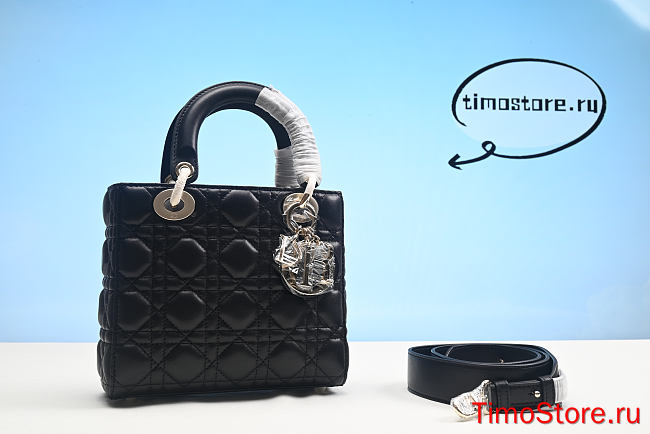 D1or  lady Bag black  20cm - 1