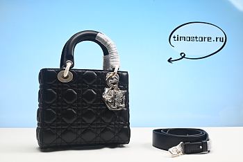 D1or  lady Bag black  20cm