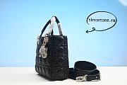 D1or  lady Bag black  20cm - 4