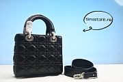 D1or  lady Bag black  20cm - 6