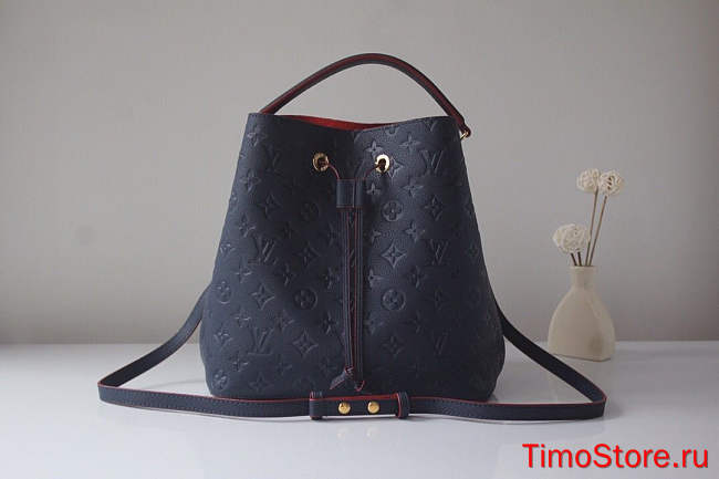 1ouis Vu1tton M45306 Deep sea blue fight red ‭26.0x 26.0x 17.5 cm ‬  - 1