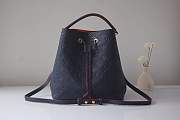 1ouis Vu1tton M45306 Deep sea blue fight red ‭26.0x 26.0x 17.5 cm ‬  - 1
