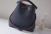 1ouis Vu1tton M45306 Deep sea blue fight red ‭26.0x 26.0x 17.5 cm ‬  - 3