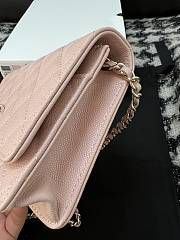 chane1 Rich bag ball pattern 19.2*12.3*3.5cm  pink  - 4