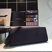 Fend1Tote Montage Leather Handbag Black 34 x 36 x 13 cm - 5