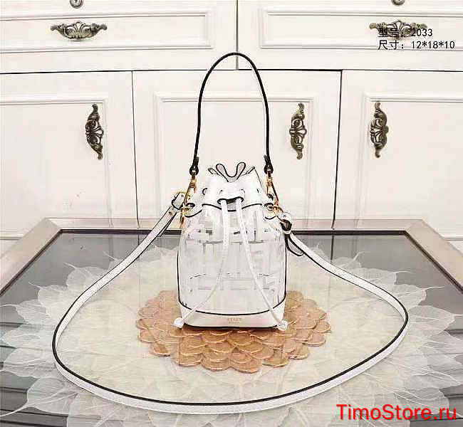 Fend1 bucket bag 12cm  - 1