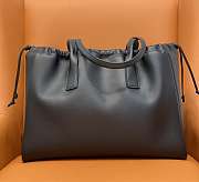 Cel1ne  Cabas Drawstring Cuir Triomphe Tote Bag 44x28x18cm - 5