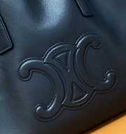 Cel1ne  Cabas Drawstring Cuir Triomphe Tote Bag 44x28x18cm - 2
