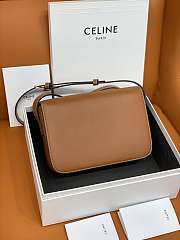 Cel1ne Triomphe Bag Brown 22cm  - 3