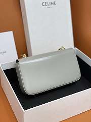 Cel1ne Triomphe Shoulder Bag 197993 Grey 20cm  - 3