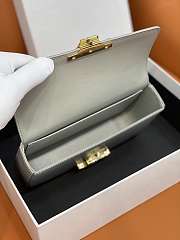 Cel1ne Triomphe Shoulder Bag 197993 Grey 20cm  - 2