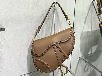 D1or Saddle Bag Brown 25cm 001 
