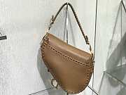 D1or Saddle Bag Brown 25cm 001  - 3