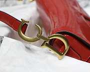 D1or Saddle Bag Red 25cm 004  - 2