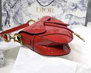 D1or Saddle Bag Red 25cm 004  - 3