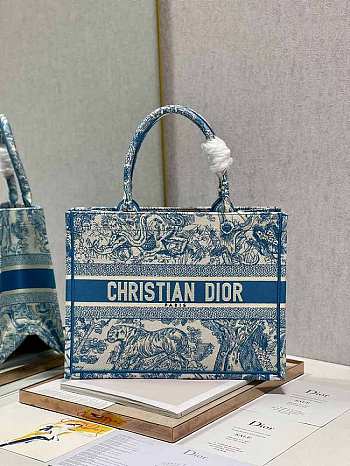 D1or  Book Tote Bag 04 36 x 28x 16.5cm 