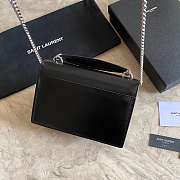 YS1 Sunset Black Bag with Top Handle 19cm   - 3