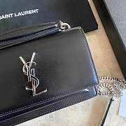 YS1 Sunset Black Bag with Top Handle 19cm   - 2