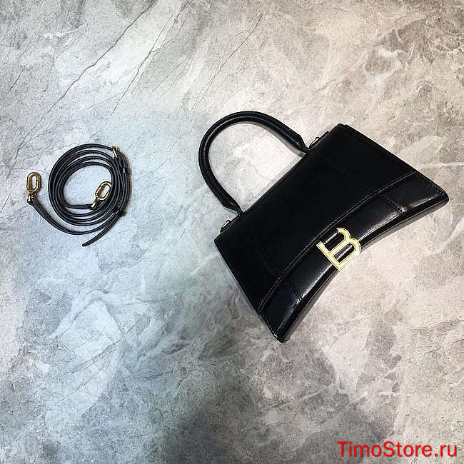 Ba1enc1age Hourglass Bag 24cm  balck  - 1