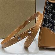Goyard Saigon Mini Handbag Brown 21cm - 3
