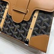 Goyard Saigon Mini Handbag Brown 21cm - 2