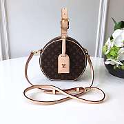 1ouis Vu1tton Monogram Petite Boite Chapeau Bag M43514 17.5x16.5x7.5cm - 1