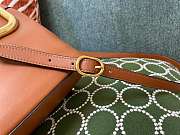Valentino V Logo Bucket Bag Brown 20cm - 5