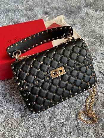 Valentino Handbag 24cm Black 