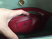 Valentino original lambskin spike tote bag in Light Green 33 x 12 x 23 cm  - 6