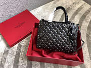 Valentino Garavani Rockstud Spike Lambskin Handbag 26 x 13 x 20 cm  - 1