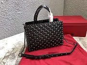Valentino Garavani Rockstud Spike Lambskin Handbag 26 x 13 x 20 cm  - 2