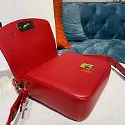 Chloe C Bag 16.5x5x14cm red - 4