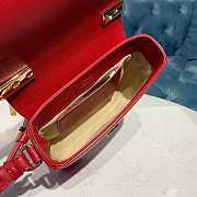 Chloe C Bag 16.5x5x14cm red - 3